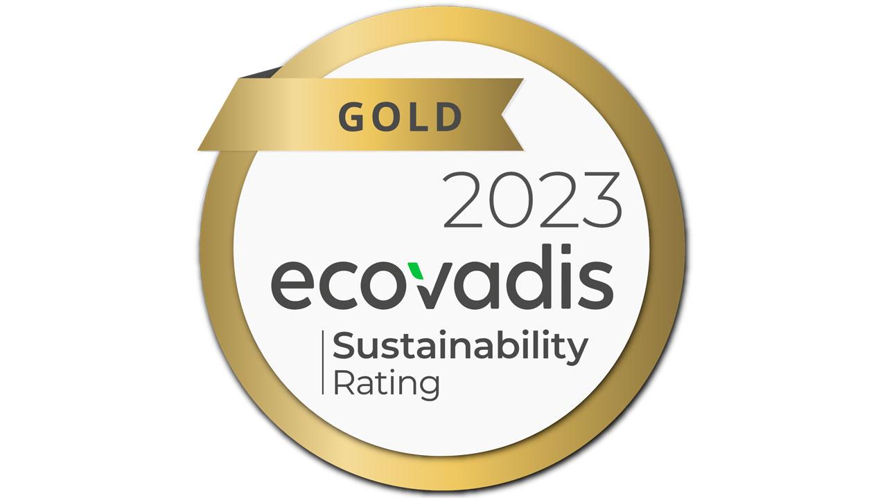 Schréder awarded Gold rating by EcoVadis in 2023