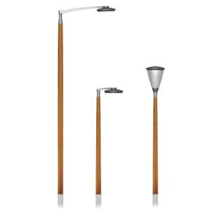 Les poteaux FLEXIA sont complémentaires de la gamme de luminaires FLEXIA et offrent des ensembles d'éclairage complets et raffinés.