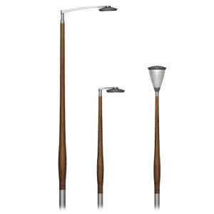 Les luminaires urbains et les poteaux dédiés FLEXIA offrent une excellente opportunité de mettre en valeur l'identité locale à travers l'éclairage public.
