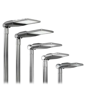 The IZYLUM street luminaire features patented technologies for easy cabling, mounting and adjustments.