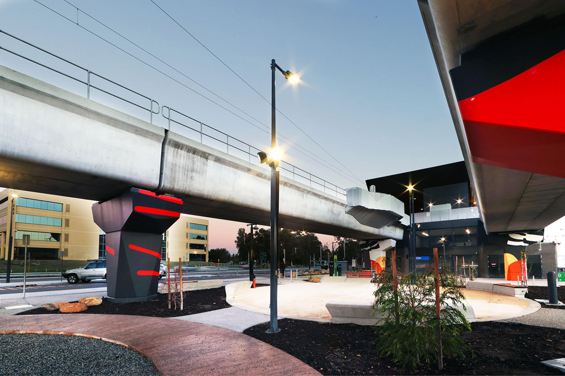 Schréder a fourni des solutions d’éclairage pour renforcer la sécurité du corridor de transport de Perth